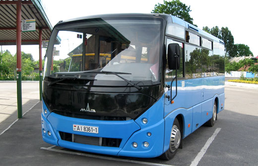 автостанция Ганцевичи, МАЗ-241, автобус