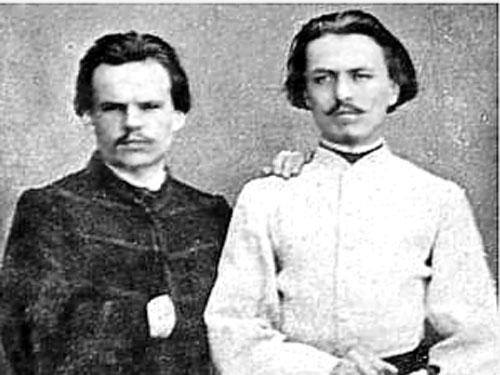 Войцех Бехоньскі і Раман Рагіньскі (здымак зроблены ў 1863 г. генералам Носціцам пасля захопу Р.Рагінскага ў палон)